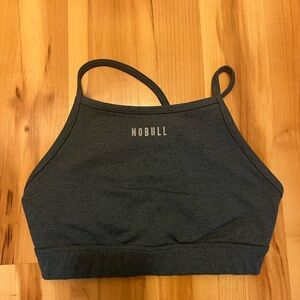 NOBULL Black Racerback Sports Bra